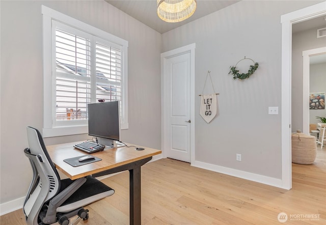 4561 Albatross St, Port Townsend, WA 98368 - office space featuring light wood-type flooring and baseboards