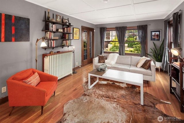 408 Bellevue Ave E Unit 306, Seattle, WA 98102 - living room featuring wood finished floors and baseboards