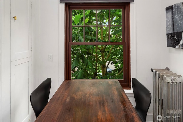 408 Bellevue Ave E Unit 306, Seattle, WA 98102 - dining space featuring radiator