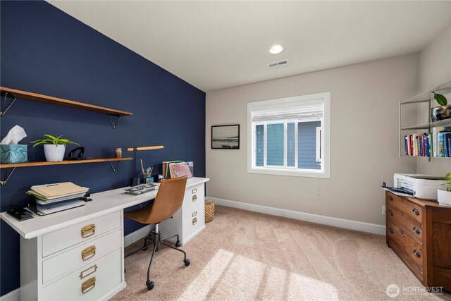 4410 Sentinel Ct, Gig Harbor, WA 98332 - office space with baseboards and light carpet