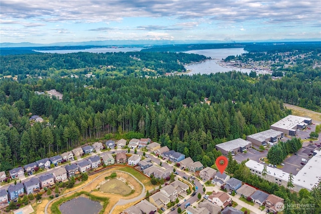 4410 Sentinel Ct, Gig Harbor, WA 98332 - view of property location featuring a large body of water and nearby suburban area