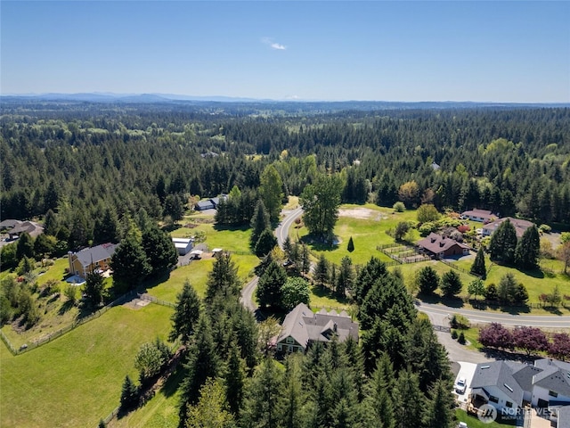 8012 105th Ave SW, Olympia, WA 98512 - drone / aerial view of a heavily wooded area