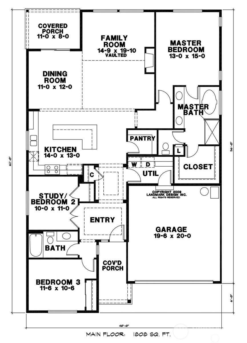 1332 60th Ave NE, Tacoma, WA 98422 - view of home floor plan