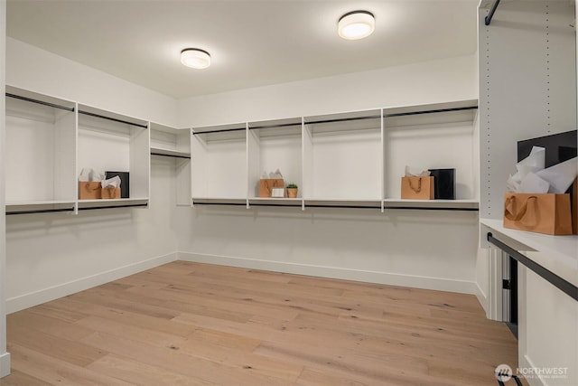 9008 NE 143rd St, Kirkland, WA 98034 - spacious closet with light wood-style flooring