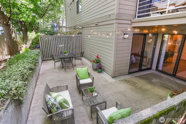 1100 E Harrison St Unit 103, Seattle, WA 98102 - patio / terrace with an outdoor hangout area, a patio area, and outdoor dining area