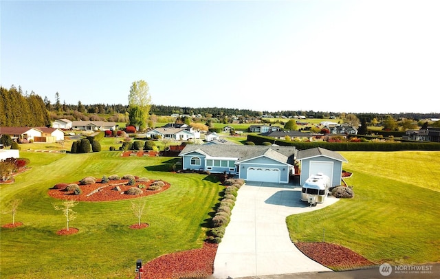 51 Sheree Ln, Sequim, WA 98382 - aerial perspective of suburban area