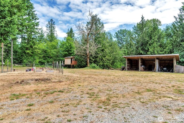 15949 159th Ln SE, Yelm, WA 98597 - view of yard with an outbuilding