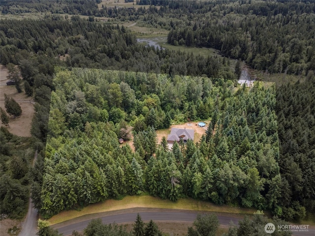 15949 159th Ln SE, Yelm, WA 98597 - view of property location featuring a heavily wooded area