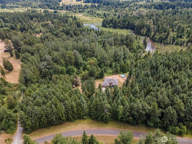 15949 159th Ln SE, Yelm, WA 98597 - drone / aerial view of a heavily wooded area