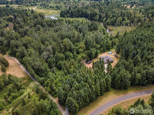 15949 159th Ln SE, Yelm, WA 98597 - aerial view of property and surrounding area with a forest