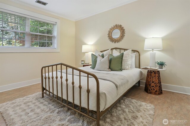 10718 12th Ave NW, Seattle, WA 98177 - bedroom with crown molding and baseboards