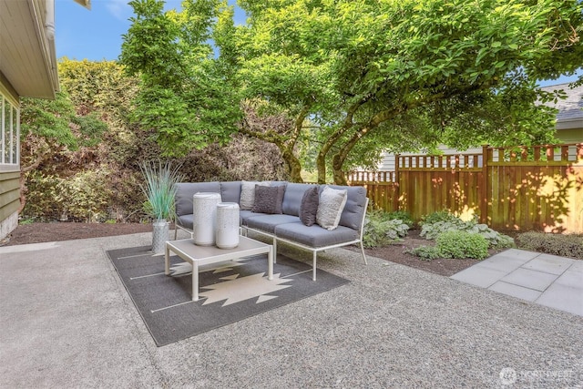 10718 12th Ave NW, Seattle, WA 98177 - view of patio / terrace featuring an outdoor hangout area