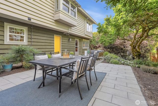 10718 12th Ave NW, Seattle, WA 98177 - view of patio / terrace with outdoor dining area