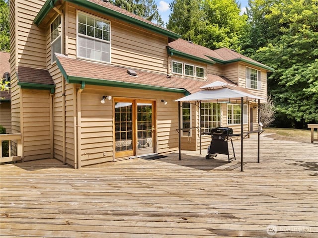 7842 Delphi Rd SW, Olympia, WA 98512 - deck with a gazebo and a grill