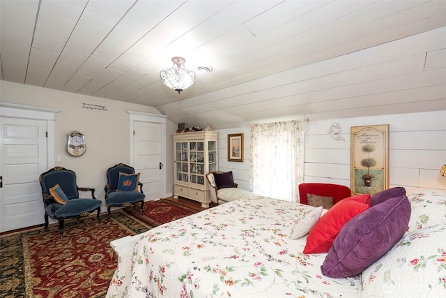 281 Jarvis Rd, Mossyrock, WA 98564 - bedroom featuring vaulted ceiling