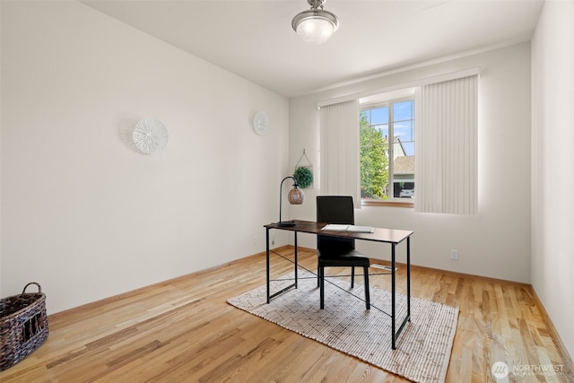 18130 Sunrise Ridge Ave NE, Poulsbo, WA 98370 - office with wood finished floors