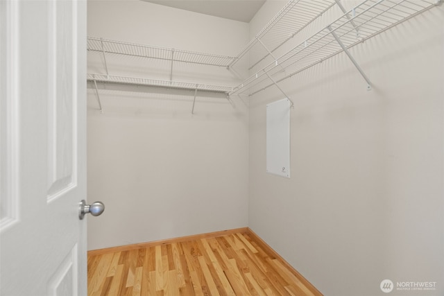 18130 Sunrise Ridge Ave NE, Poulsbo, WA 98370 - spacious closet featuring wood finished floors