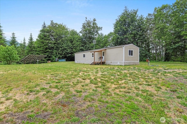 18025 Cedar Ponds Rd, Monroe, WA 98272 - view of green lawn with entry steps
