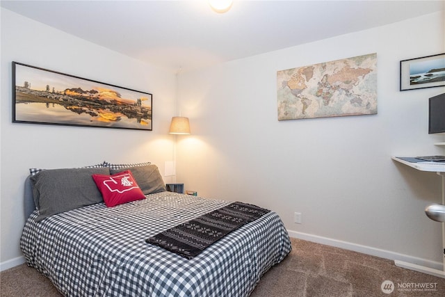 4231 NE 5th St Unit C102, Renton, WA 98059 - carpeted bedroom with baseboards