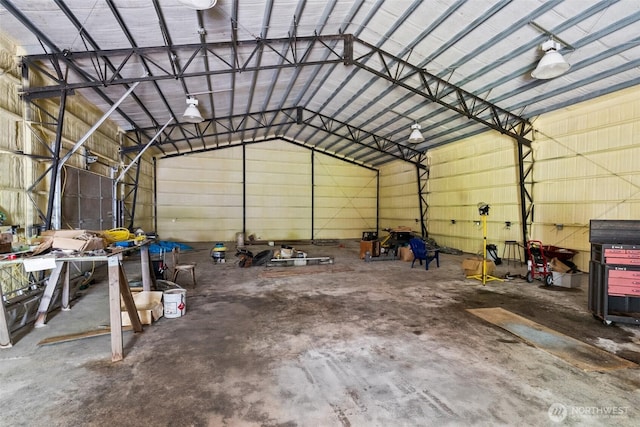 2120 E Spencer Lake Rd, Shelton, WA 98584 - garage featuring metal wall