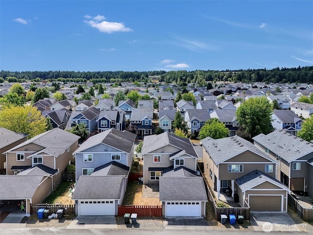 18527 97th Ave E, Puyallup, WA 98375 - aerial perspective of suburban area