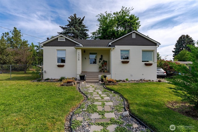 1328 Grant St, Walla Walla, WA 99362 - view of front of home with concrete block siding
