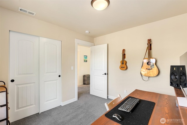 1803 65th Ct SE, Tumwater, WA 98501 - carpeted home office featuring baseboards