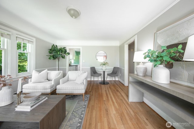 2110 N 88th St, Seattle, WA 98103 - living room featuring light wood-style floors