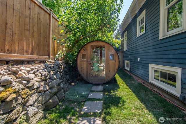 2110 N 88th St, Seattle, WA 98103 - view of yard featuring a storage shed