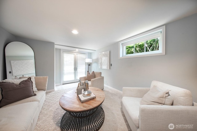 2110 N 88th St, Seattle, WA 98103 - living room with carpet flooring and baseboards
