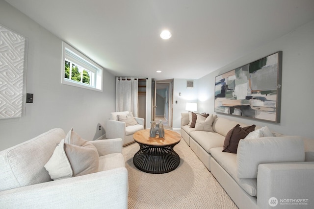 2110 N 88th St, Seattle, WA 98103 - living area with recessed lighting