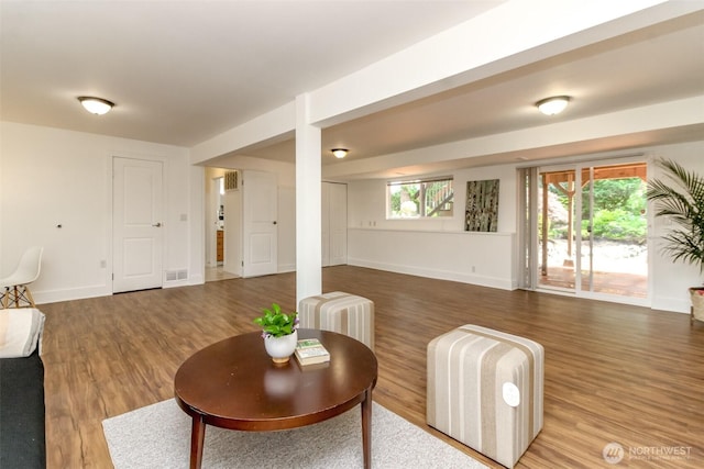 502 SW 326th St, Federal Way, WA 98023 - living room with wood finished floors and baseboards