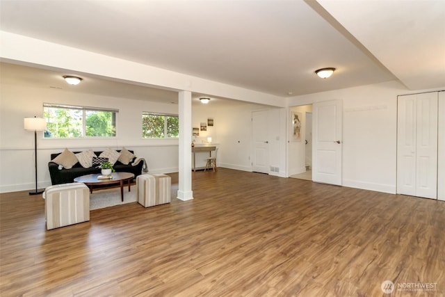 502 SW 326th St, Federal Way, WA 98023 - living area featuring wood finished floors