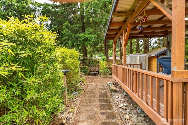 5626 29th Ct SE, Lacey, WA 98503 - view of yard featuring a shed