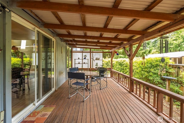 5626 29th Ct SE, Lacey, WA 98503 - deck featuring outdoor dining area