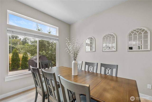 21206 9th Ave SE, Bothell, WA 98021 - dining area featuring plenty of natural light and light wood-style floors