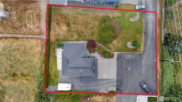 21206 9th Ave SE, Bothell, WA 98021 - aerial view of property and surrounding area featuring property parcel outlined