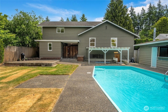 13247 2nd Ave NW, Seattle, WA 98177 - back of property with a pergola and a patio area