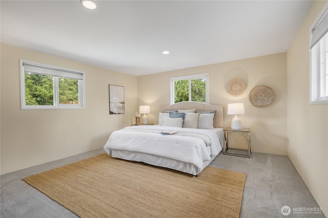 13247 2nd Ave NW, Seattle, WA 98177 - bedroom featuring carpet flooring and recessed lighting
