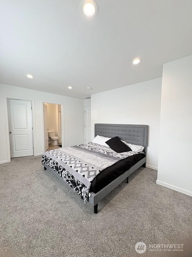1344 Theo Way, Rock Island, WA 98850 - carpeted bedroom with recessed lighting and connected bathroom