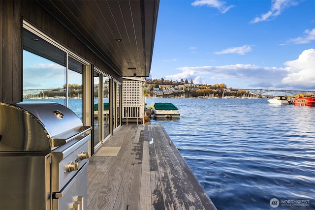 2241 Fairview Ave E Unit B, Seattle, WA 98102 - dock area featuring a water view