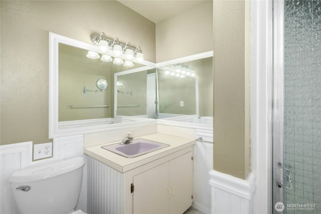 1037 Harding St, Enumclaw, WA 98022 - bathroom with toilet and vanity