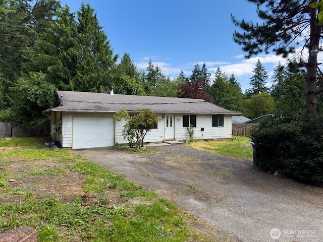 6420 NE Nelson St, Suquamish, WA 98392 - ranch-style house featuring driveway and a garage