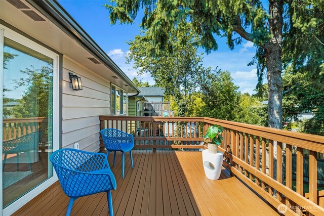 7006 20th Ave NE, Seattle, WA 98115 - view of wooden terrace