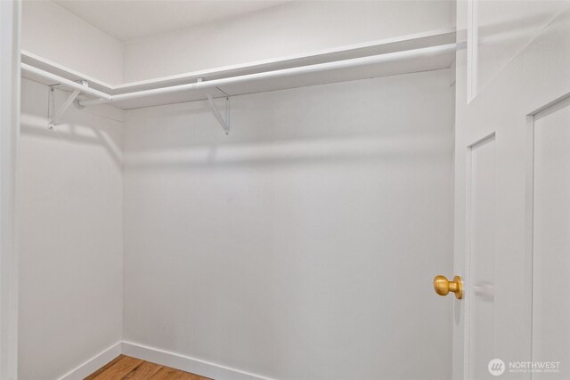 7006 20th Ave NE, Seattle, WA 98115 - spacious closet with light wood-style floors