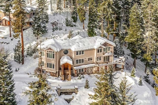 6730 Forest Ridge Dr, Wenatchee, WA 98801 - view of snowy aerial view