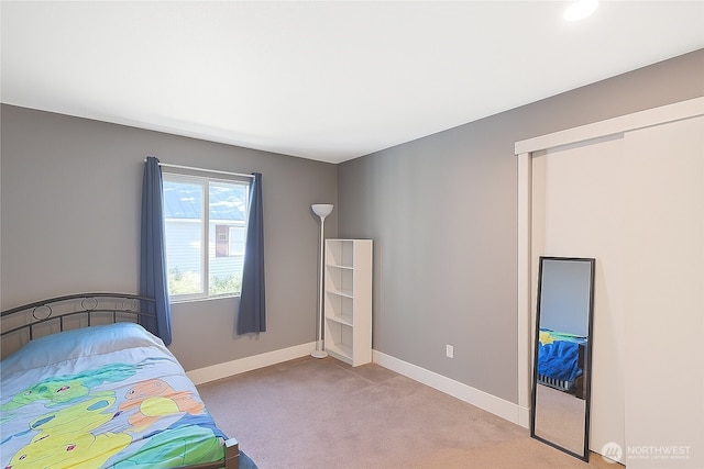 373 Adams Ave, Morton, WA 98356 - bedroom featuring light carpet and baseboards