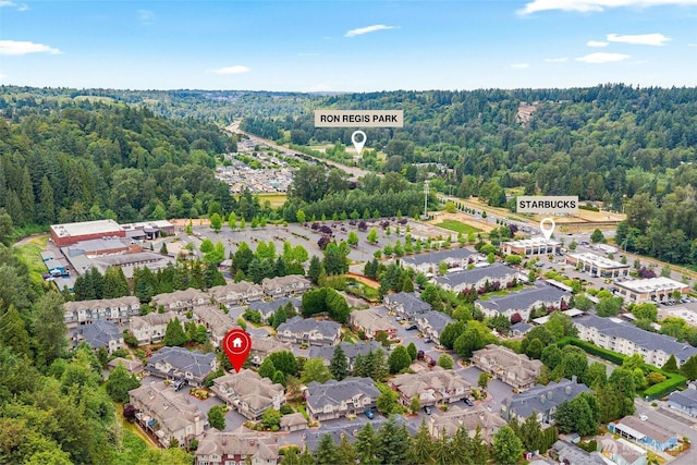 15325 SE 155th Pl Unit N-2, Renton, WA 98058 - aerial view of a heavily wooded area