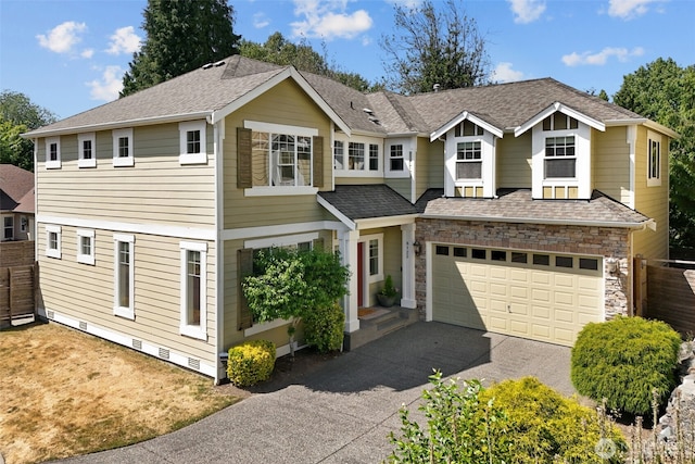 8122 NE 189th Pl, Kenmore, WA 98028 - view of front of house featuring driveway, crawl space, and roof with shingles