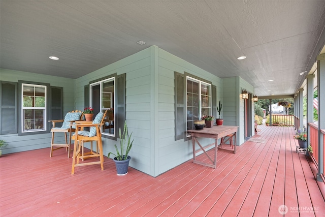 25901 NE 412th Cir, Amboy, WA 98601 - view of wooden porch